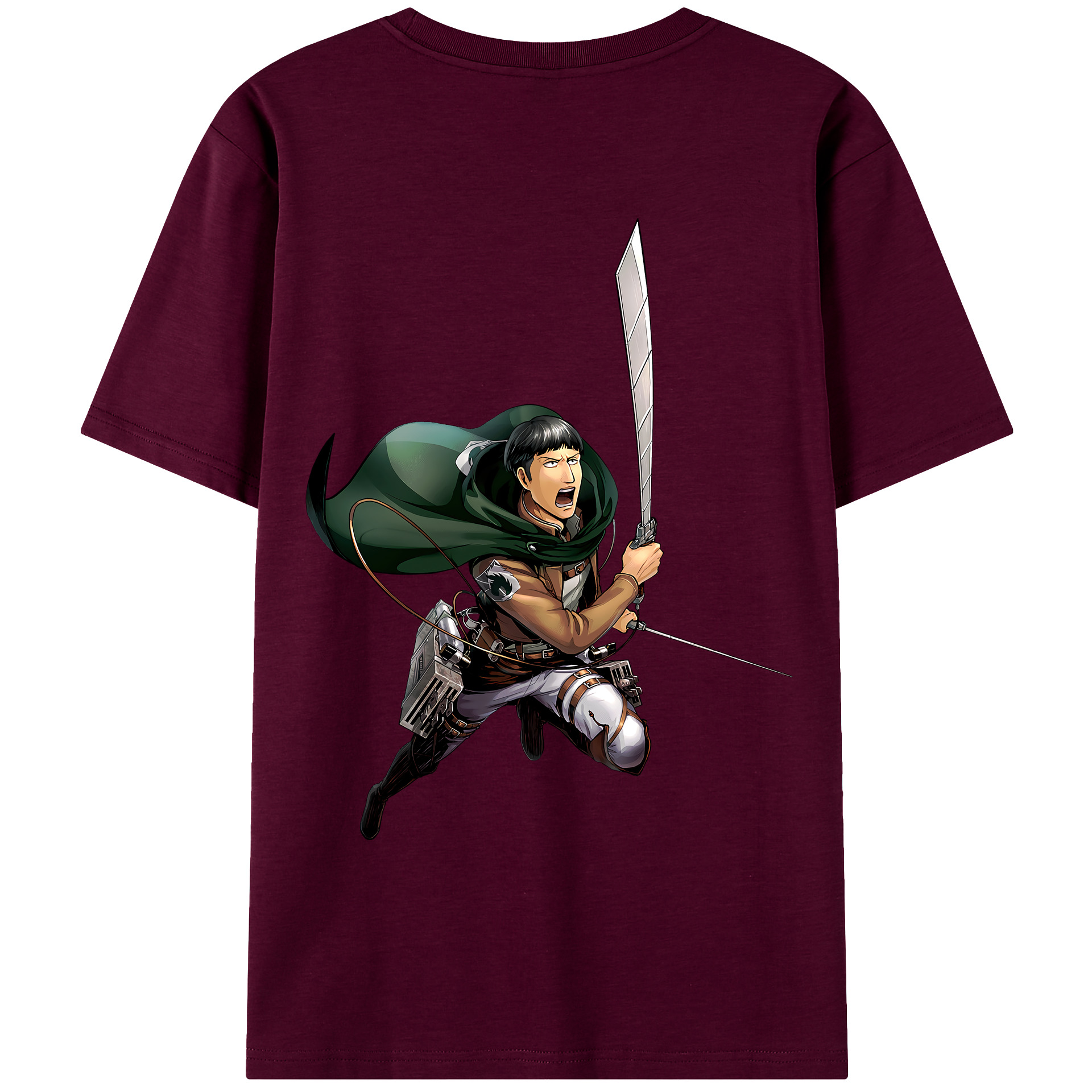 （画像用） 進撃の巨人 Attack on Titan レディース半袖Tシャツ(バックプリント)